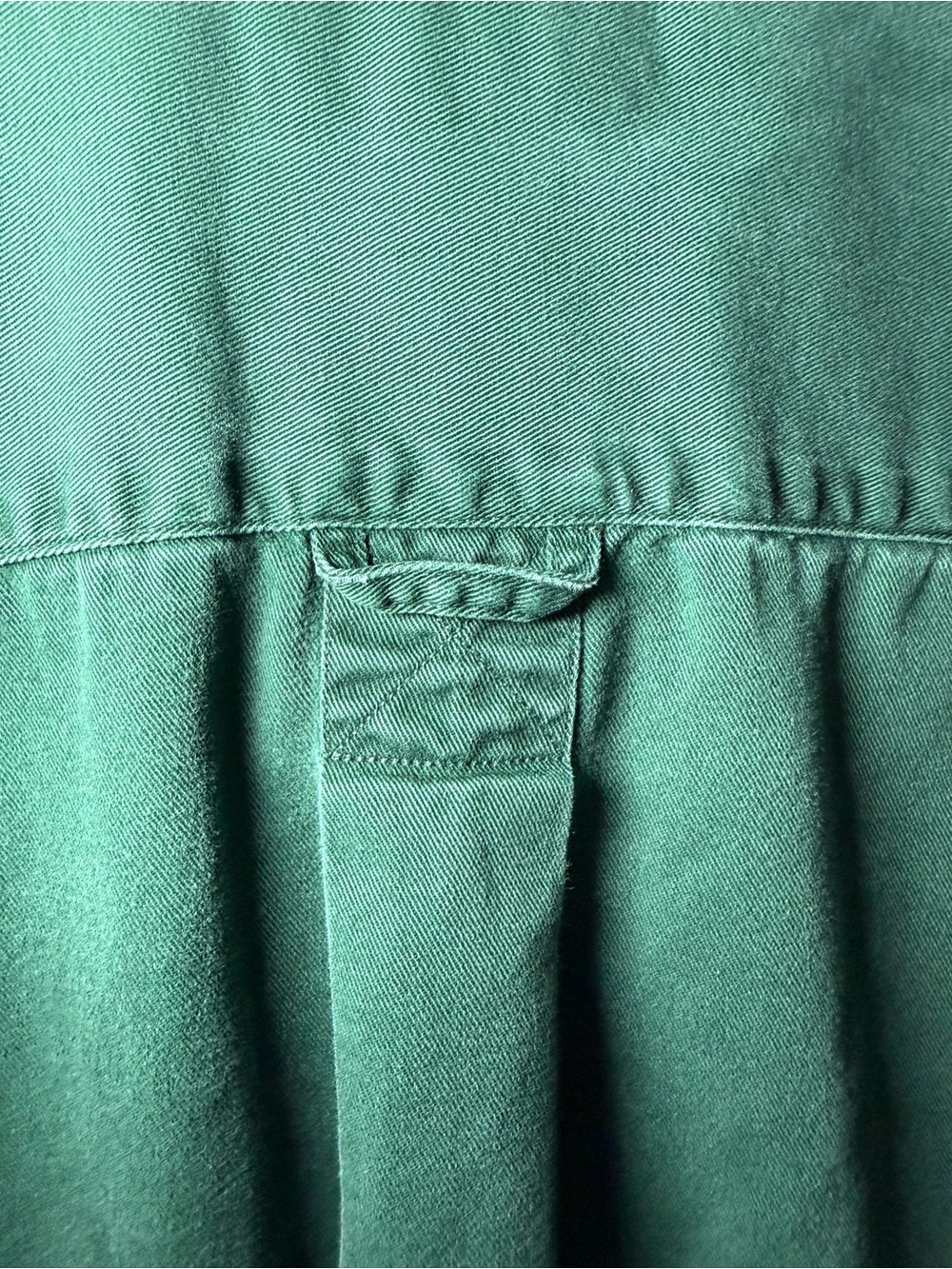Eddie Bauer Men’s Green Flannel Shirt Button-Down Size XL | Outdoors Classic - Picture 6 of 10